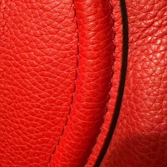 Phoebe Philo Era EUC Authentic Celine Large Luggage Red Handbag Tote Red insert - Picture 7 of 15